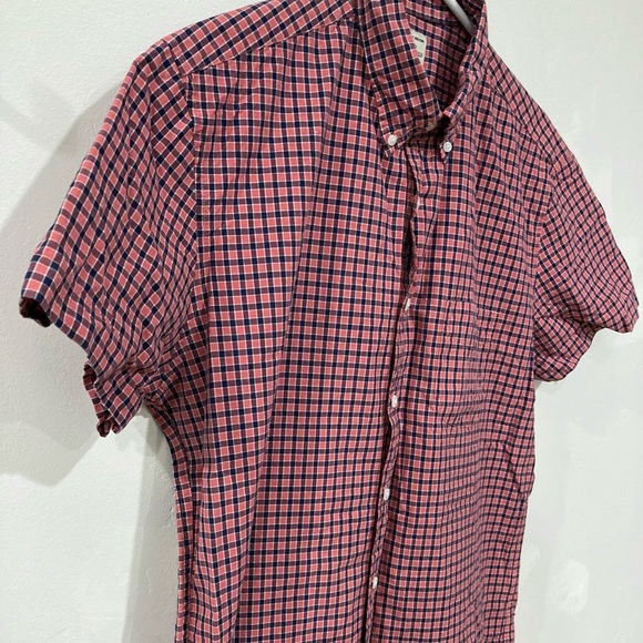 J crew shirt plaid short sleeve button down - Picture 5 of 9